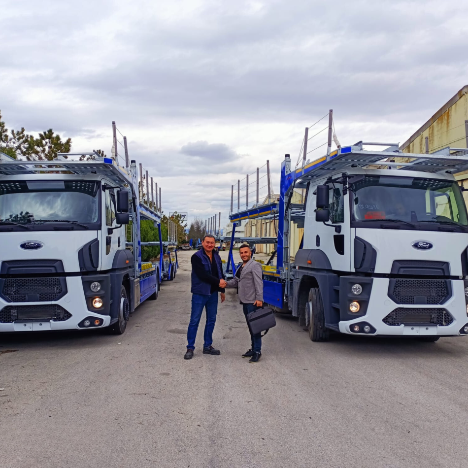 CIG Turkey expanded its truck fleet with the new Ford vehicles